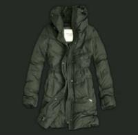 dames abercrombie fitch lang donsjassen olijfgroen Sale Online 06p49105